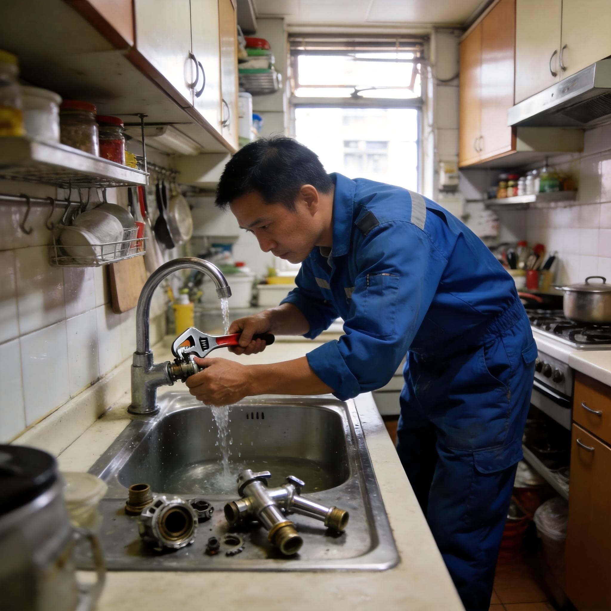 廚房水電維修須知：常見問題與正確處理步驟