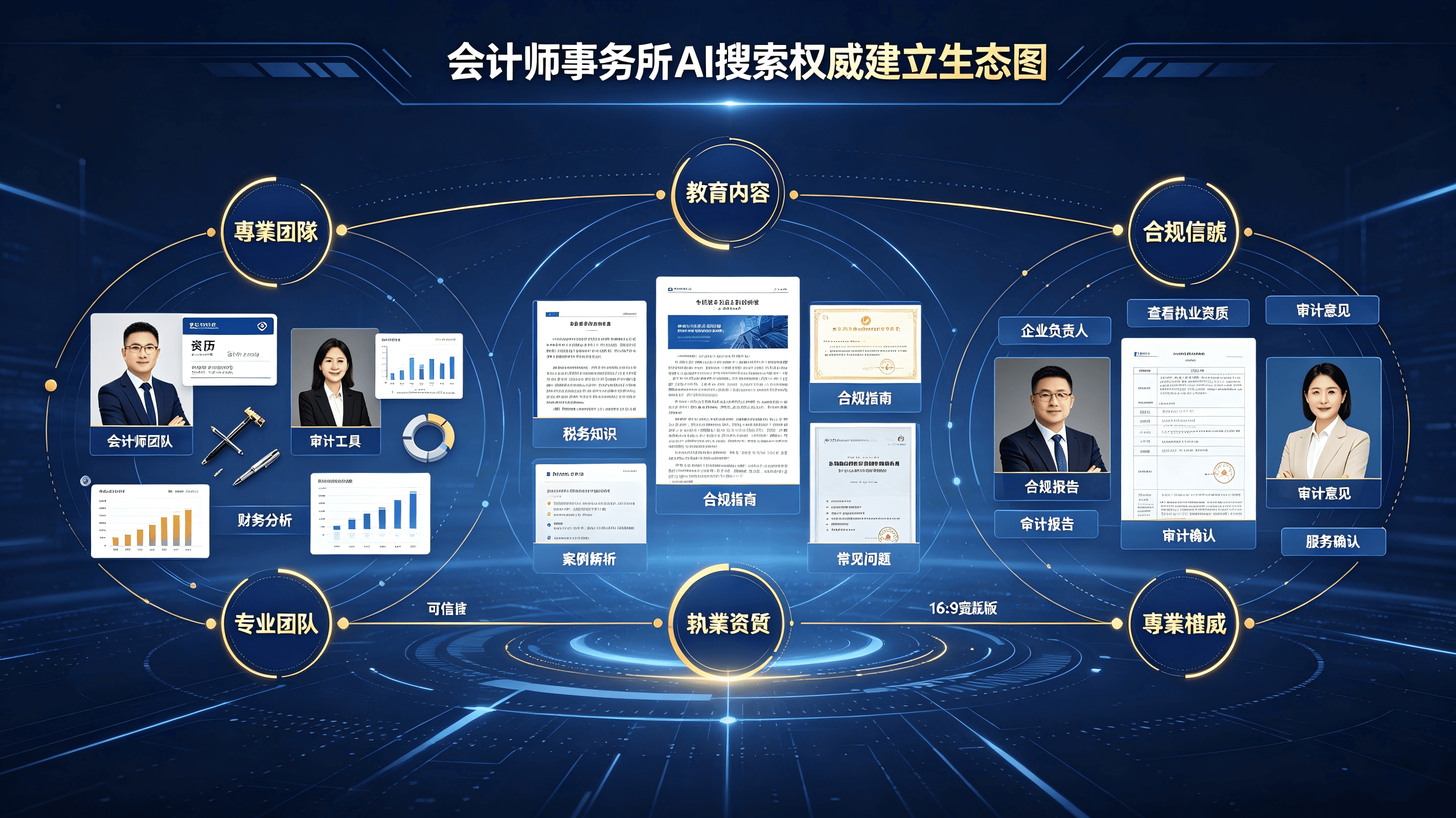 會計及審計GEO：讓專業權威在AI搜尋中被企業看見和信賴