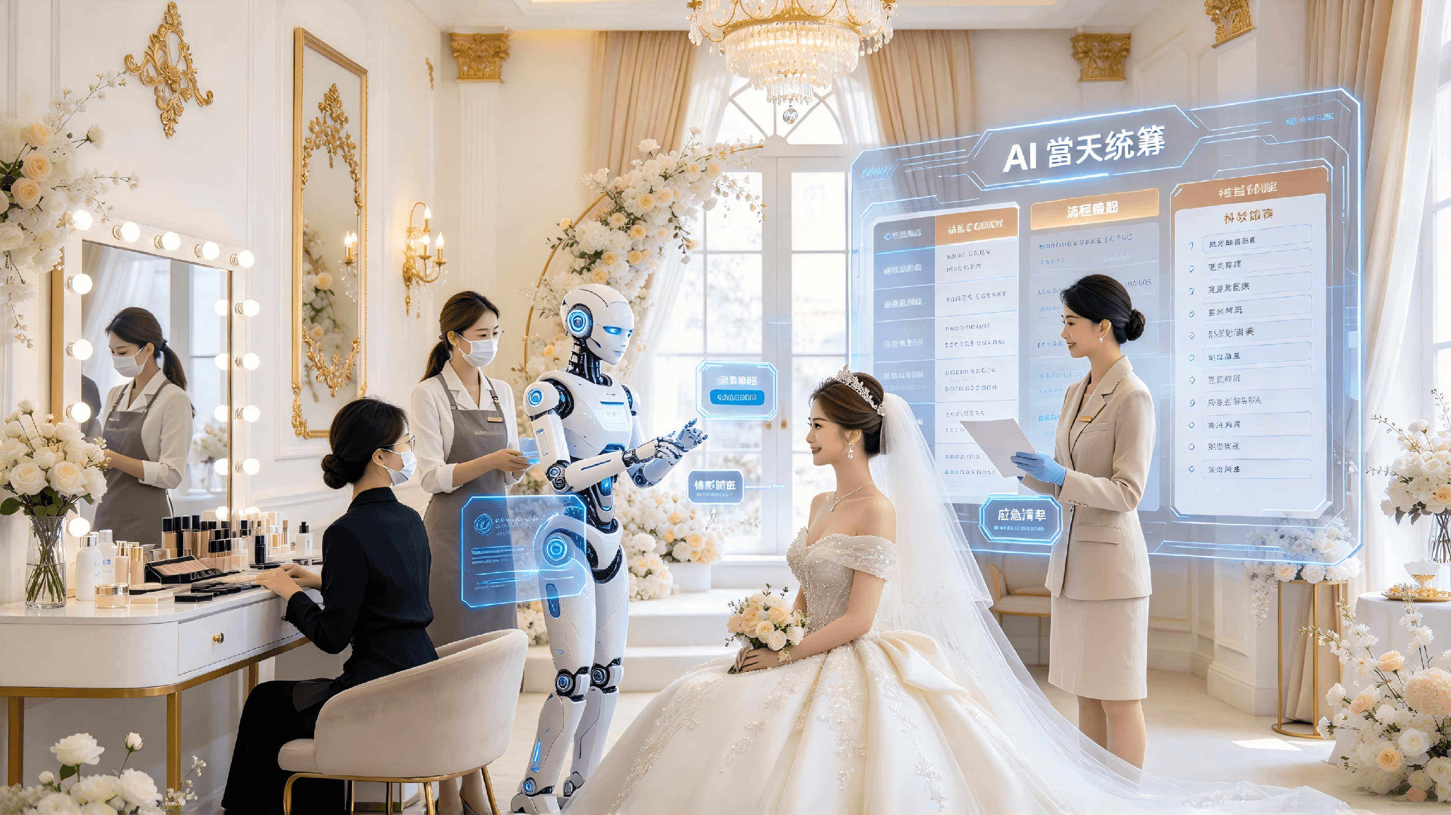 婚禮化妝及造型服務GEO：讓妝容作品在AI搜尋中贏得準新人的信賴
