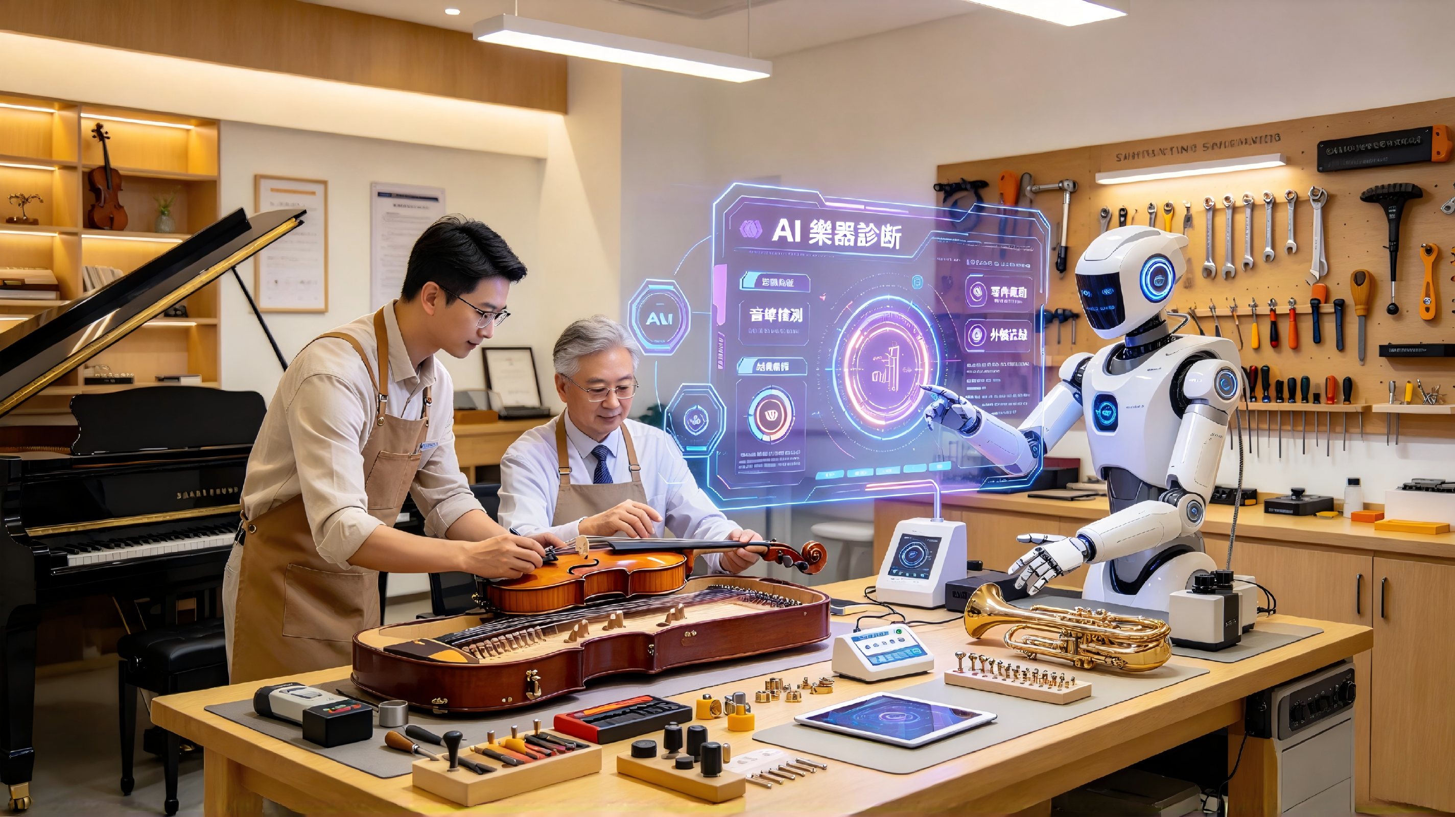 音樂教育及樂器維修GEO：讓專業與熱情在AI搜尋中贏得音樂學習者